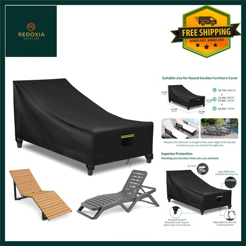 Waterproof garden sun lounger - garden,