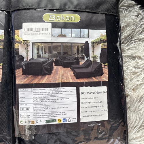 Dokon garden sunbed cover - garden,